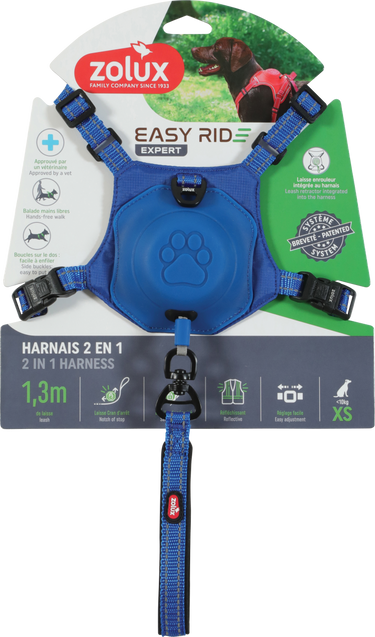 Easyride Harness Blue, XSmall